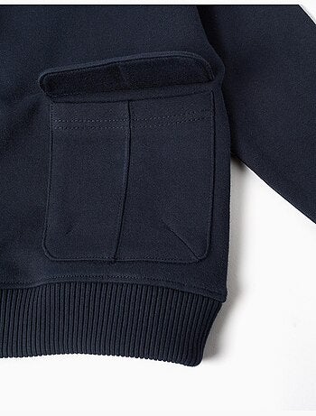 Sweat en coton avec grande poche
