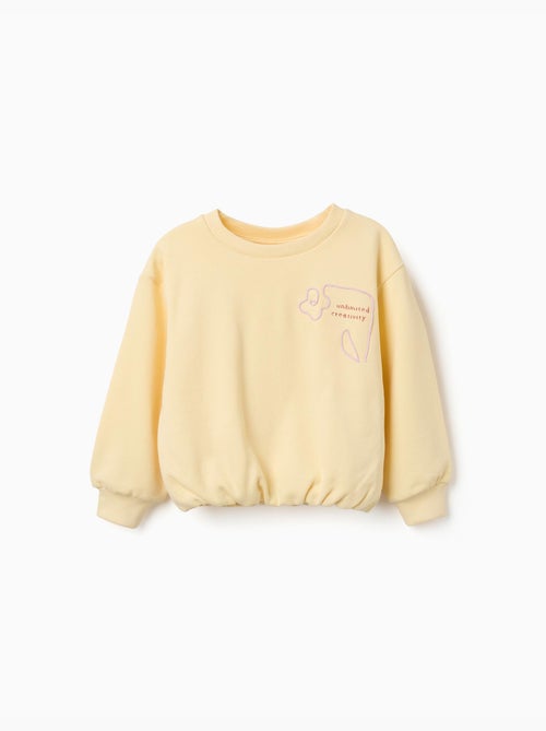 Sweat en coton avec imprimé Creativity - Kiabi Sweat en coton avec imprimé Creativity - Kiabi