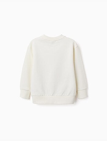 Sweat en coton avec imprimé Mario Kart