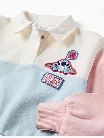 Sweat en coton avec imprimés stitch