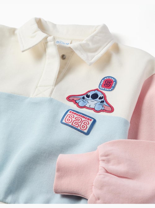 Sweat en coton avec imprimés stitch - Kiabi