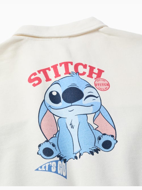 Sweat en coton avec imprimés stitch - Kiabi