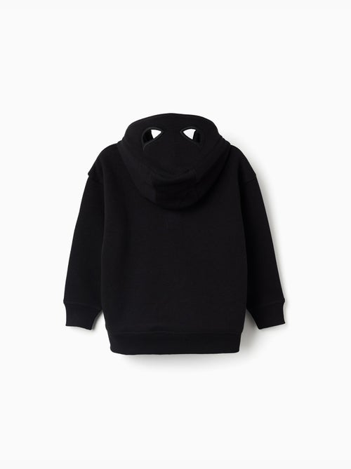 Sweat en coton peigné à capuche avec imprimé batman - Kiabi