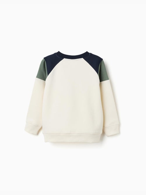 Sweat en coton peigné avec imprimé 96 - Kiabi Sweat en coton peigné avec imprimé 96 - Kiabi