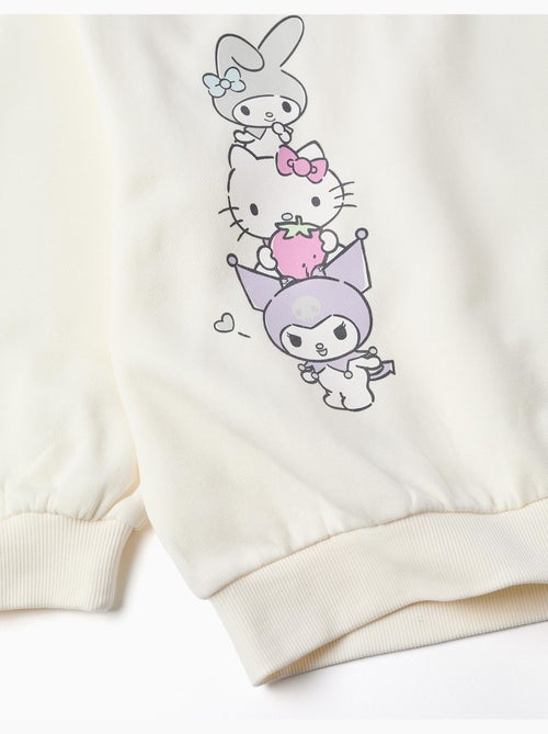 Sweat en coton peigné avec imprimé Hello Kitty - Kiabi