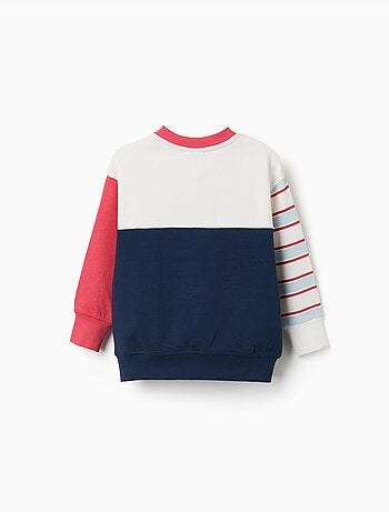 Sweat en coton peigné avec imprimés spider-man