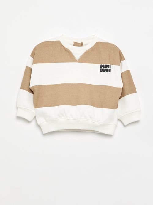 Sweat en French Terry - Kiabi