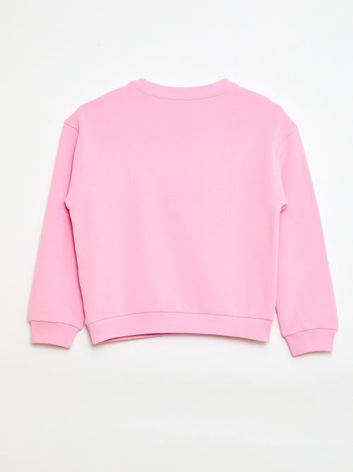 Sweat en French Terry imprimé devant - Kiabi