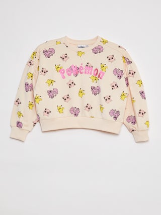 Sweat en french terry 'Pokémon'