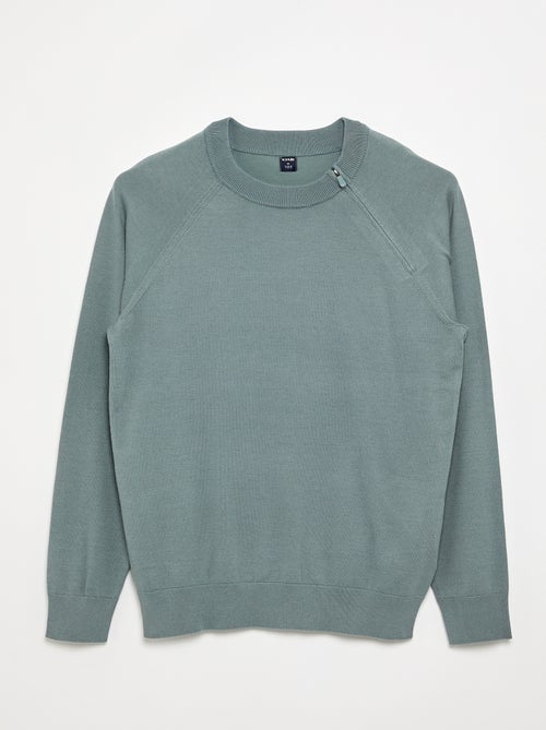 Sweat en maille - Facile à enfiler - Kiabi Sweat en maille - Facile à enfiler - Kiabi