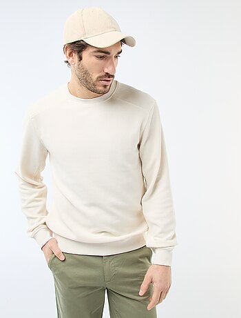 Sweat en maille nid d'abeilles