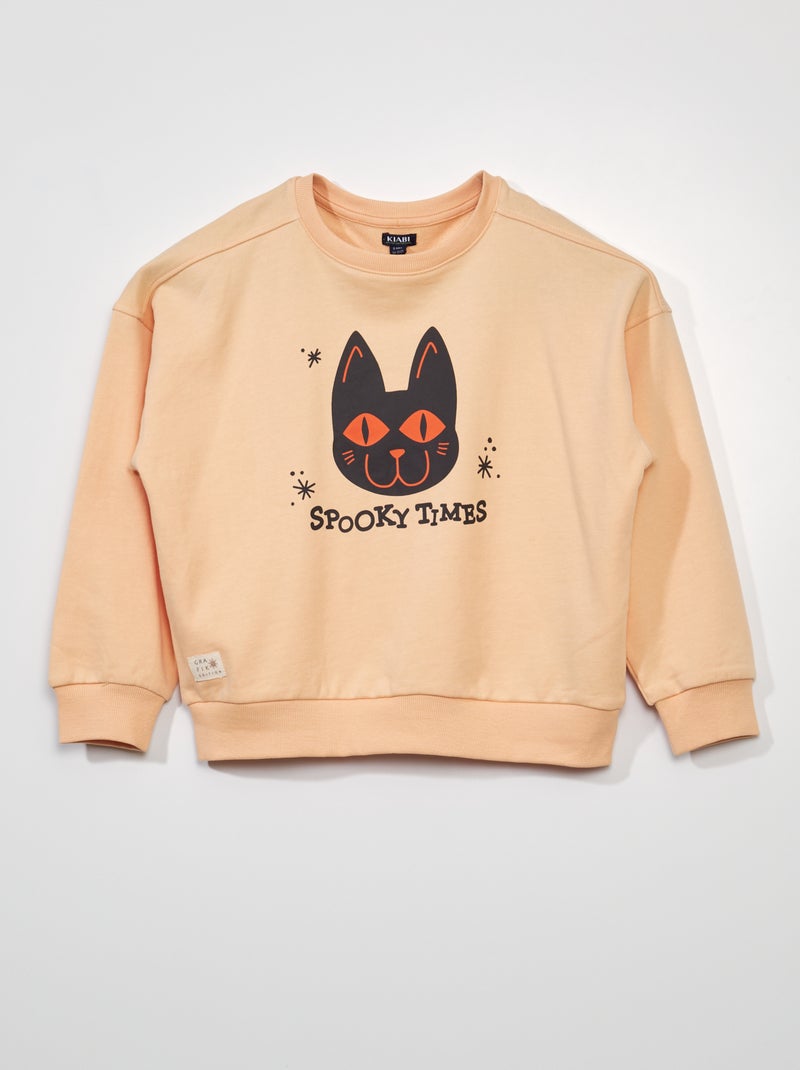 Sweat en molleton - Halloween Pêche - Kiabi
