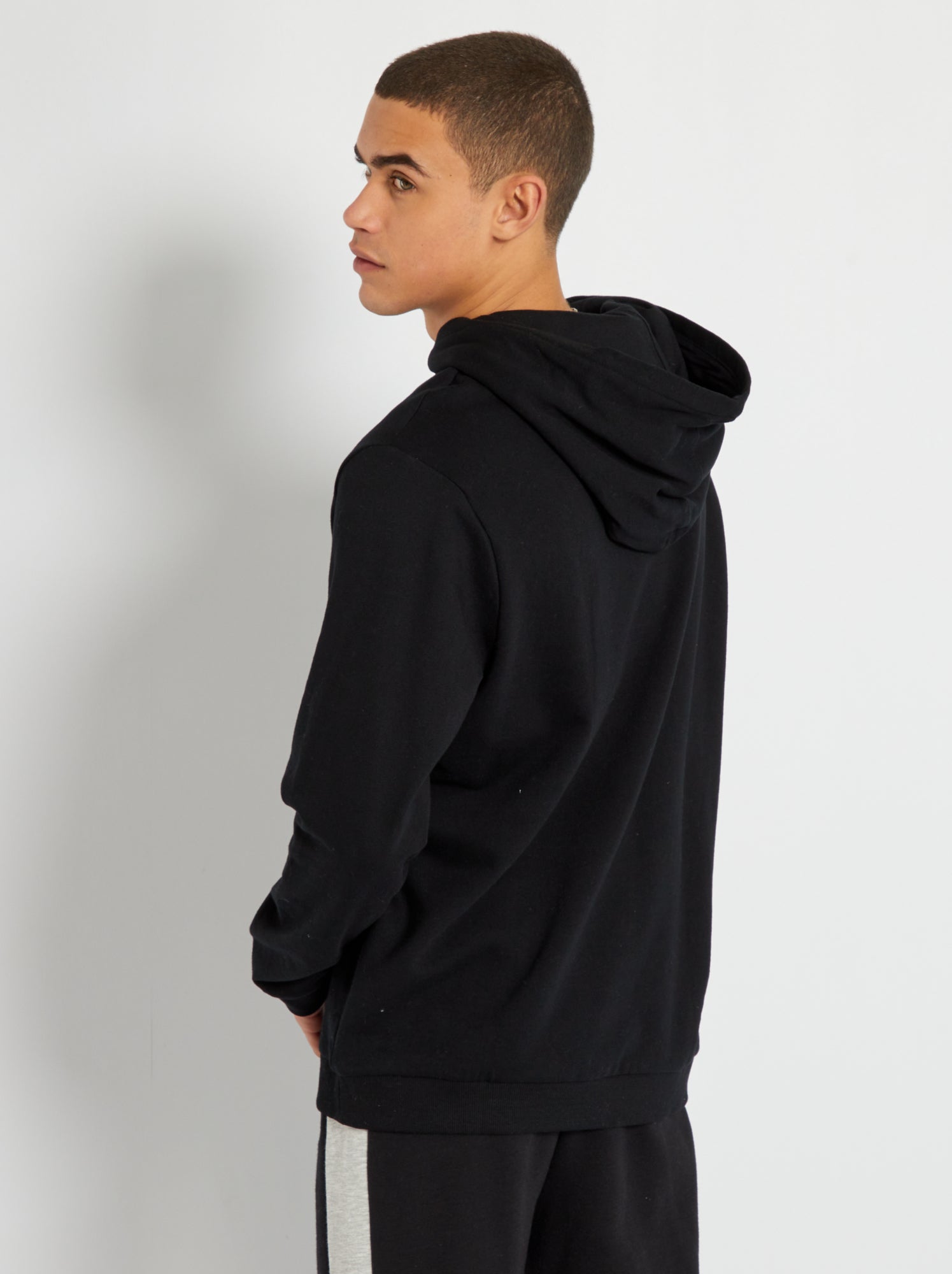 Sweat à Capuche Halloween Homme - Motif Squelette Tête De Mort - Style Urbain Confortable - Coton/polyester