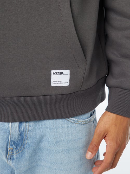 Sweat en molleton à capuche - Kiabi