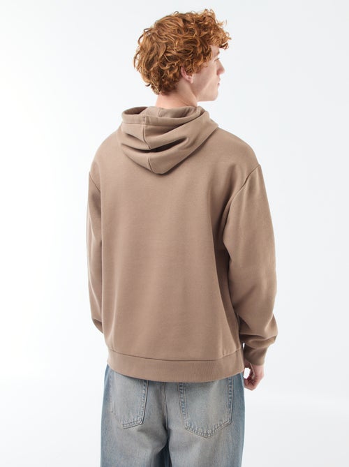 Sweat en molleton à capuche - Kiabi