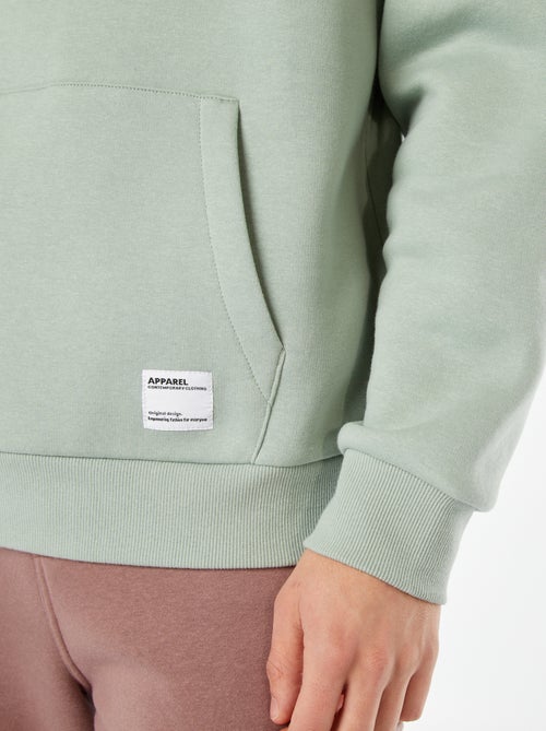 Sweat en molleton à capuche - Kiabi