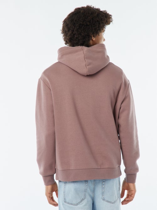 Sweat en molleton à capuche - Kiabi