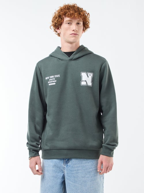 Sweat en molleton à imprimé - Kiabi