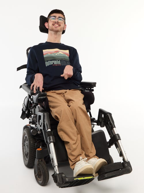 Sweat en molleton avec imprimé - So Easy - Kiabi