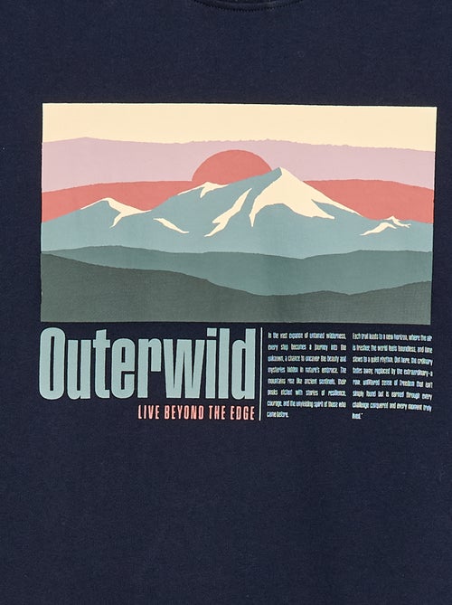 Sweat en molleton avec imprimé - So Easy - Kiabi