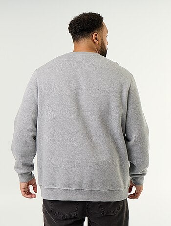 Sweat en molleton avec inscription