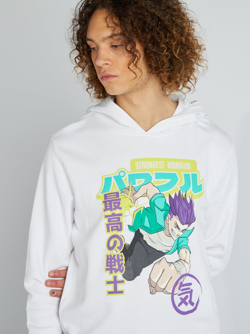 Sweat en molleton Blanc - Kiabi