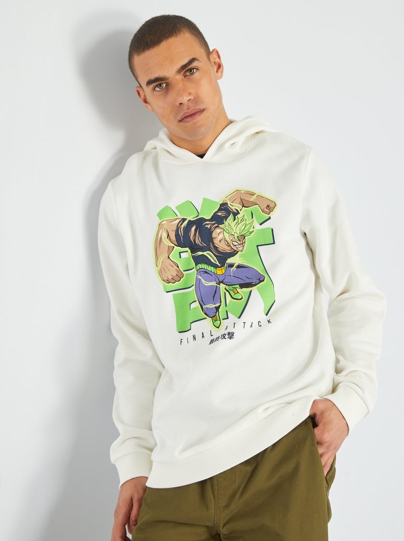 Sweat en molleton Blanc - Kiabi