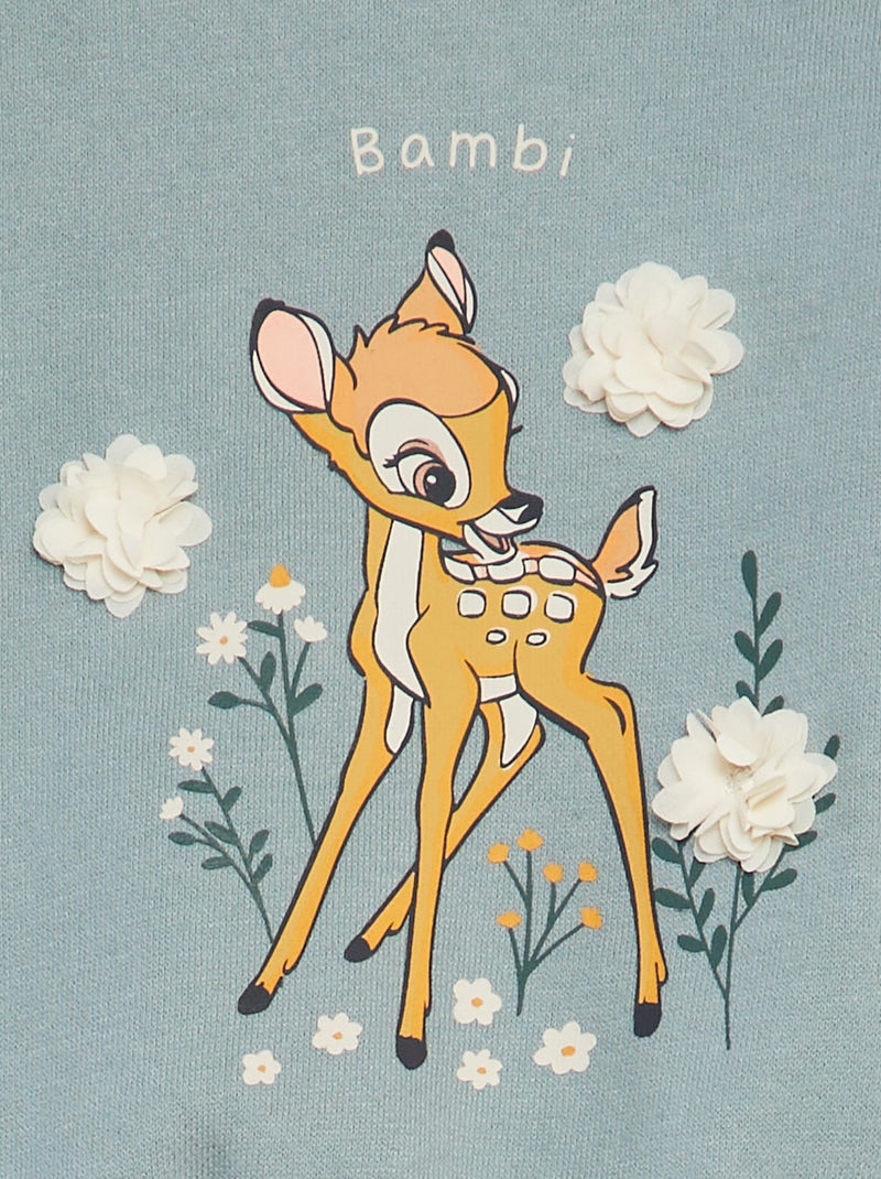 Sweat en molleton 'Disney' Vert - Kiabi