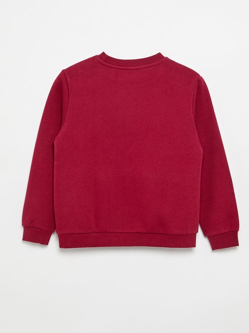 Sweat en molleton gratté uni - Kiabi Sweat en molleton gratté uni - Kiabi