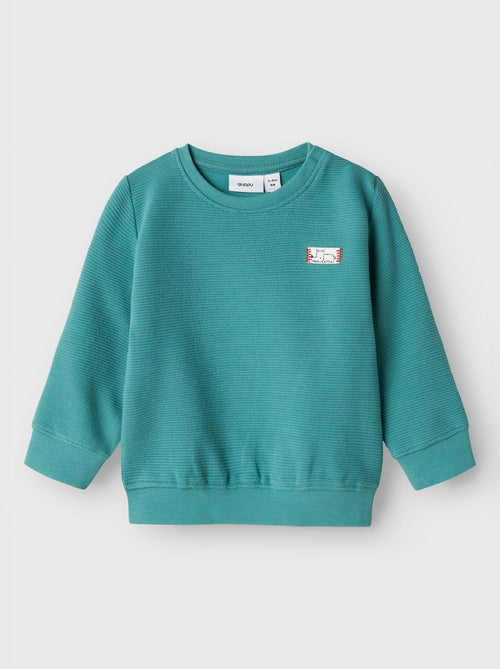Sweat en molleton 'Guppy' - Kiabi