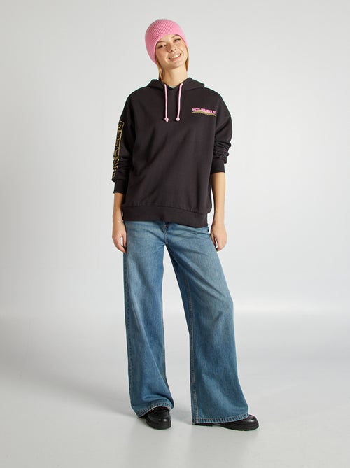 Sweat en molleton 'Hot Wheels' à capuche - Kiabi