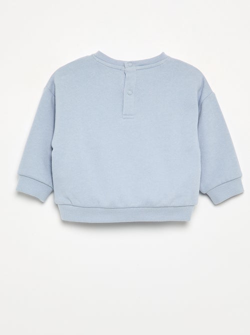 Sweat en molleton imprimé - Kiabi Sweat en molleton imprimé - Kiabi