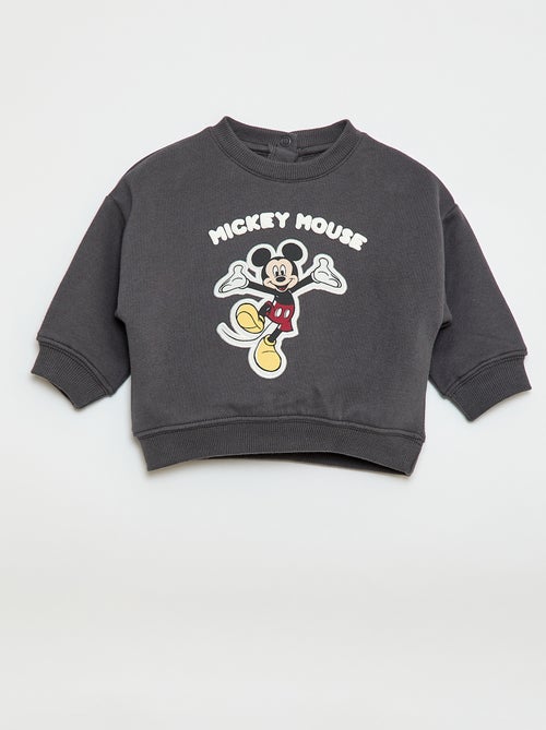 Sweat en molleton imprimé 'Mickey' - Kiabi