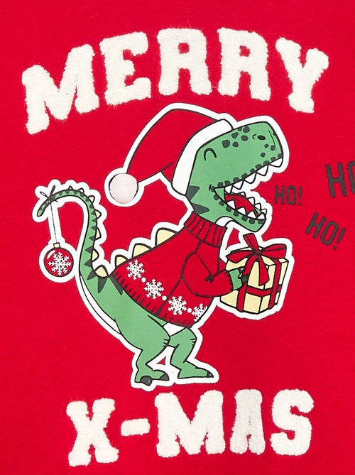 Sweat en molleton imprimé Noël - Kiabi