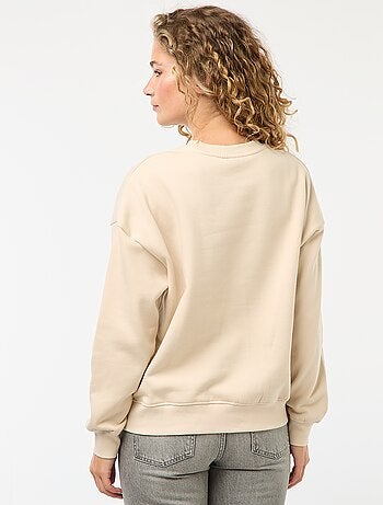 Sweat en molleton imprimé 'The Rolling Stones'