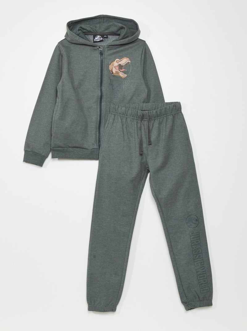 Sweat en molleton 'Jurassic World' Kaki - Kiabi