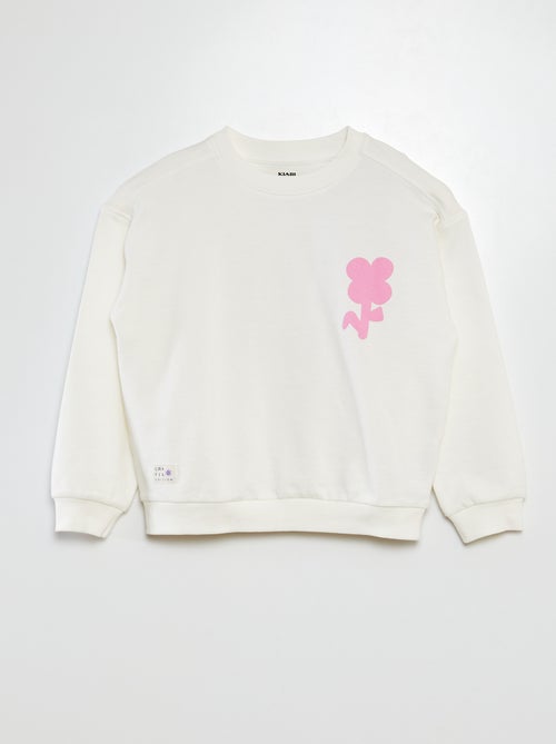Sweat en molleton léger - Grafik Edition - Kiabi