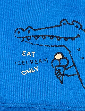 Sweat en molleton léger imprimé