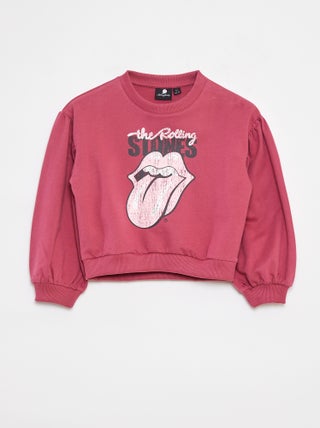 Sweat  en molleton léger 'The Rolling Stones'