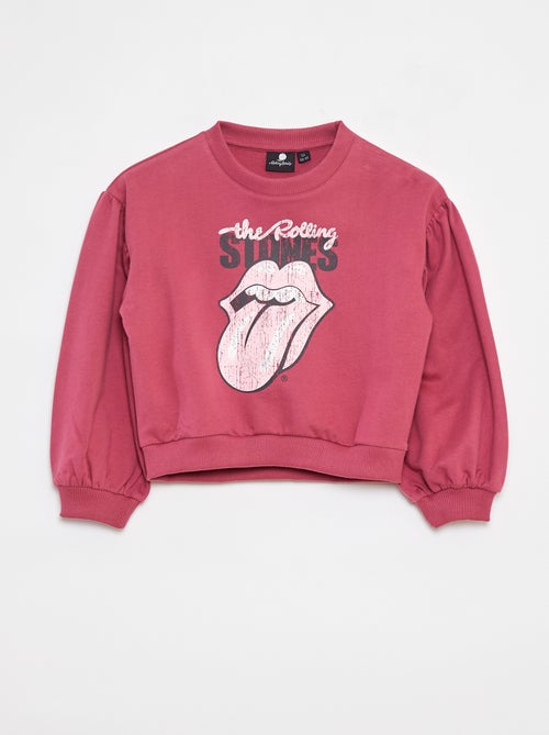 Sweat  en molleton léger 'The Rolling Stones' - Kiabi