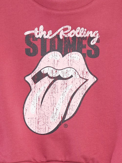 Sweat  en molleton léger 'The Rolling Stones' - Kiabi