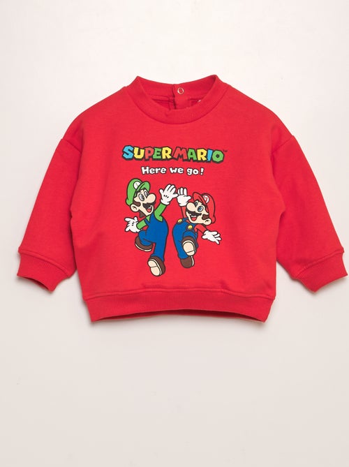 Sweat en molleton 'Mario' - Kiabi