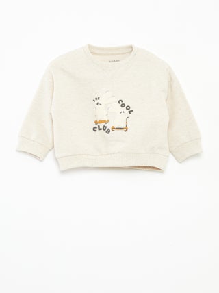 Sweat en molleton non gratté