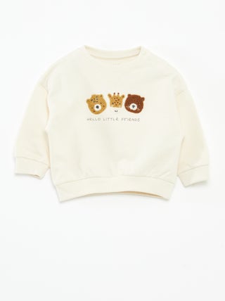Sweat en molleton non gratté