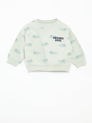 Sweat en molleton non gratté