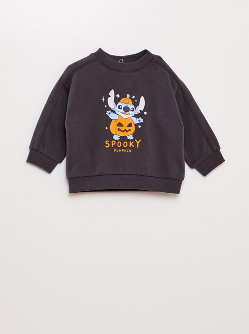 Sweat en molleton 'Stitch' 'Disney' - halloween - Kiabi