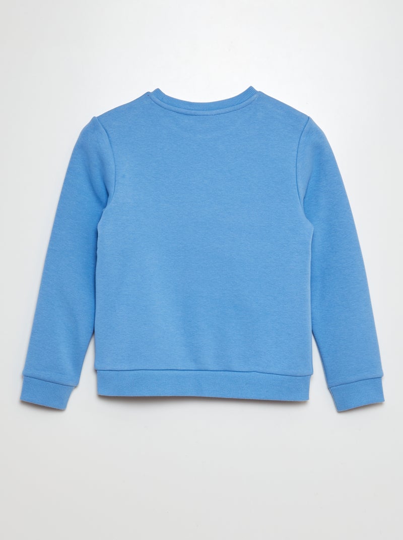 Sweat en molleton 'Stitch' 'Disney' Bleu - Kiabi