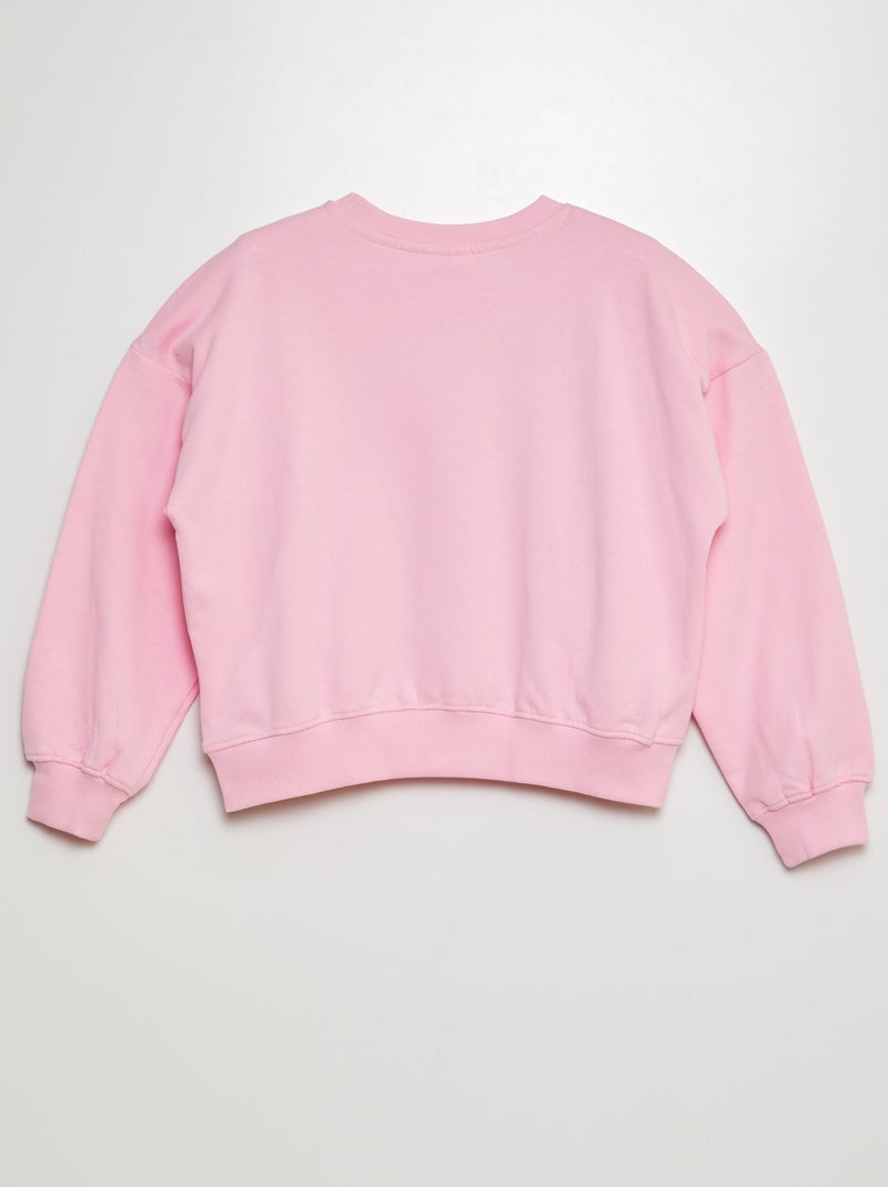 Sweat en molleton 'Stitch' 'Disney' Violet - Kiabi