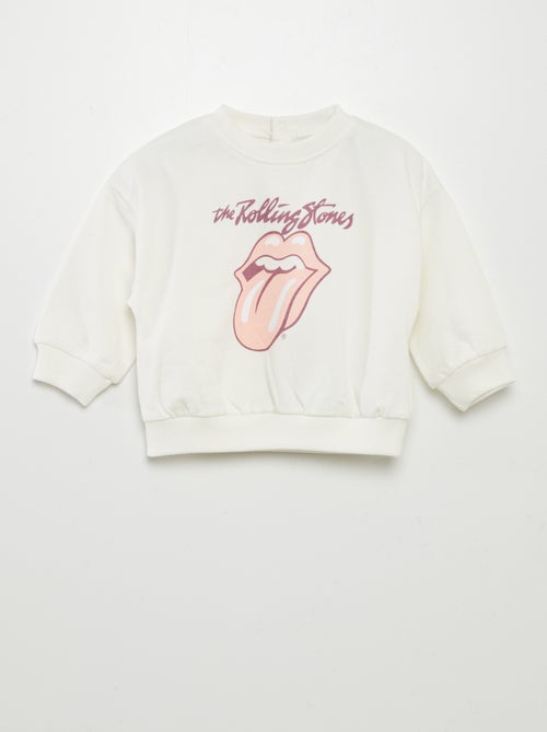 Sweat en molleton 'The Rolling Stones' - Kiabi