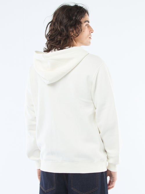 Sweat en molleton zippé à capuche - Kiabi